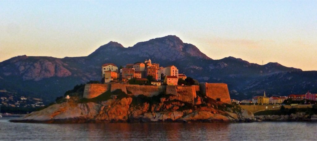 Corsica via the Italian Riviera